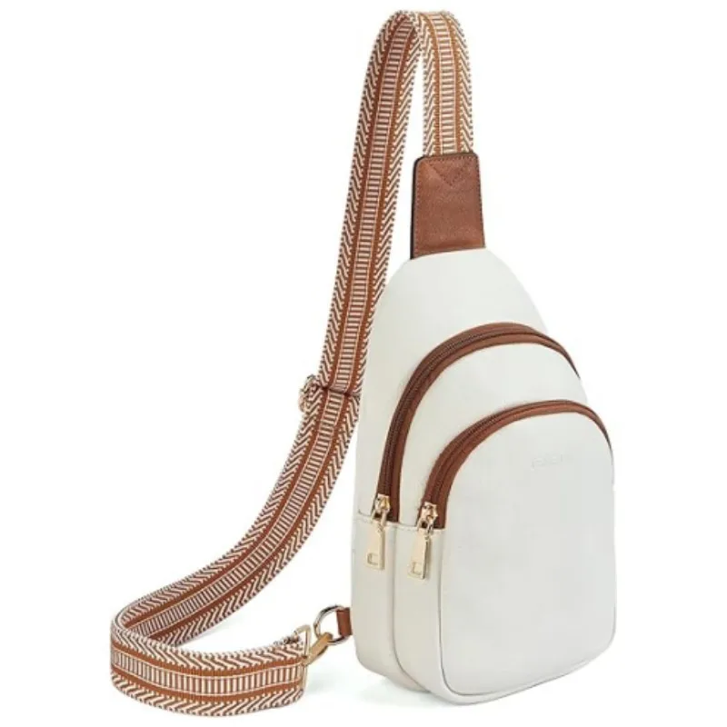 sac tendance 2024 wholesale fanny pack Custom Guitar Strap Pu Leather small crossbody purse sling belt  bag for women