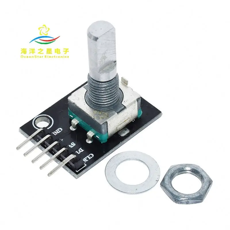 360 Degrees With Pins KY-040 Switch Development Board Rotary Encoder Module