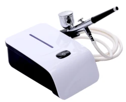 small mini cosmetic airbrush makeup compressor kit set with 7cc cup Gravity Airbrush