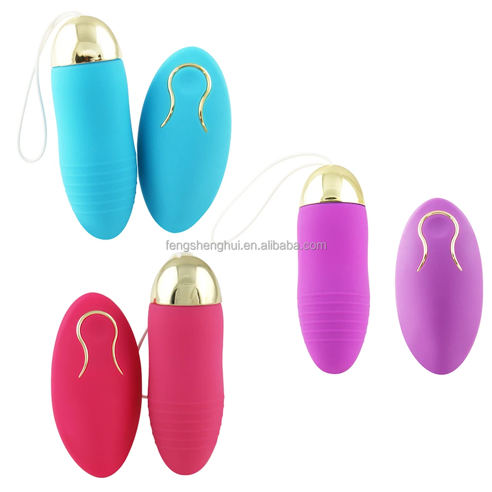 Remote Control Vibrating Love Egg Vibrator Powerful G- Spot Sex Toys For Women Adult Couple Product Silicone Egg wholesale price