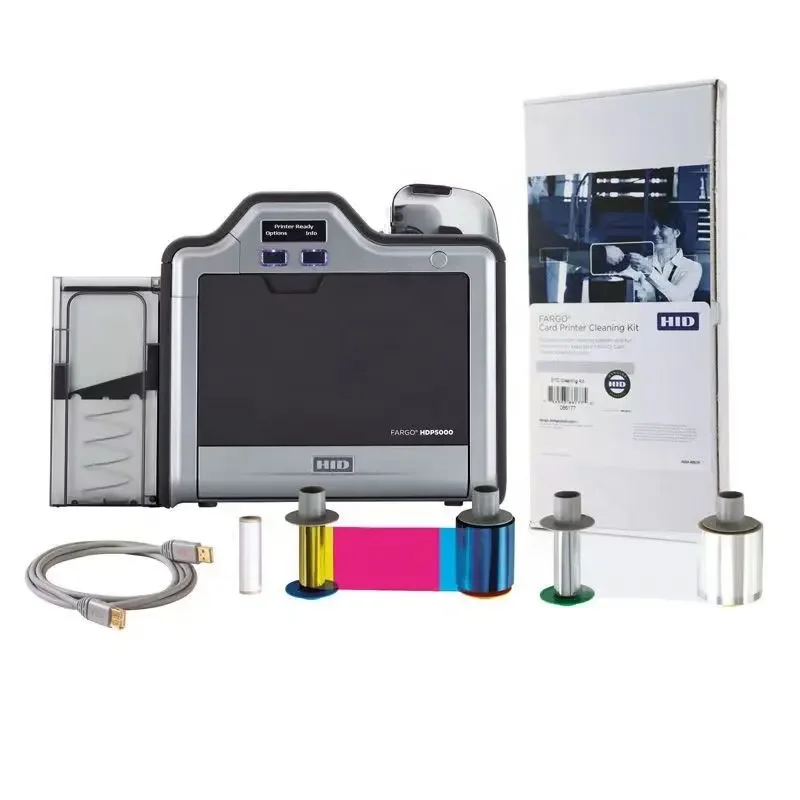 Fargo HDP5000 Pvc Card Printer YMCKO Ribbon 084051 Ribbon 500 Prints/Roll