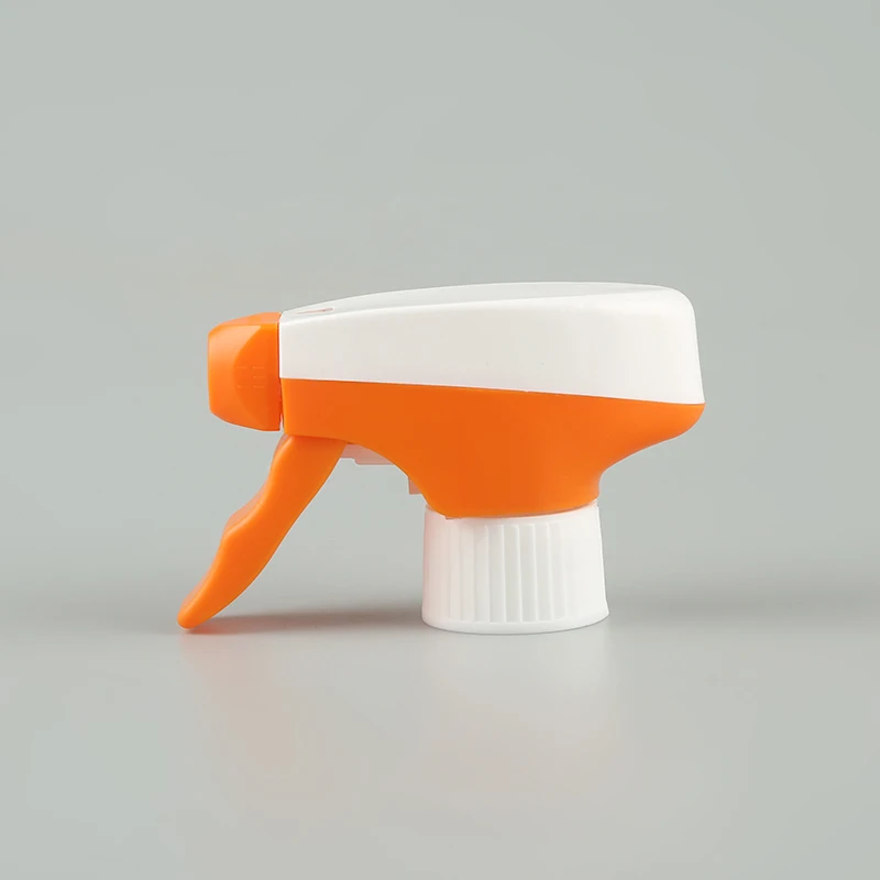 Factory customized plastic non spill square trigger sprayer for bottle 28/410