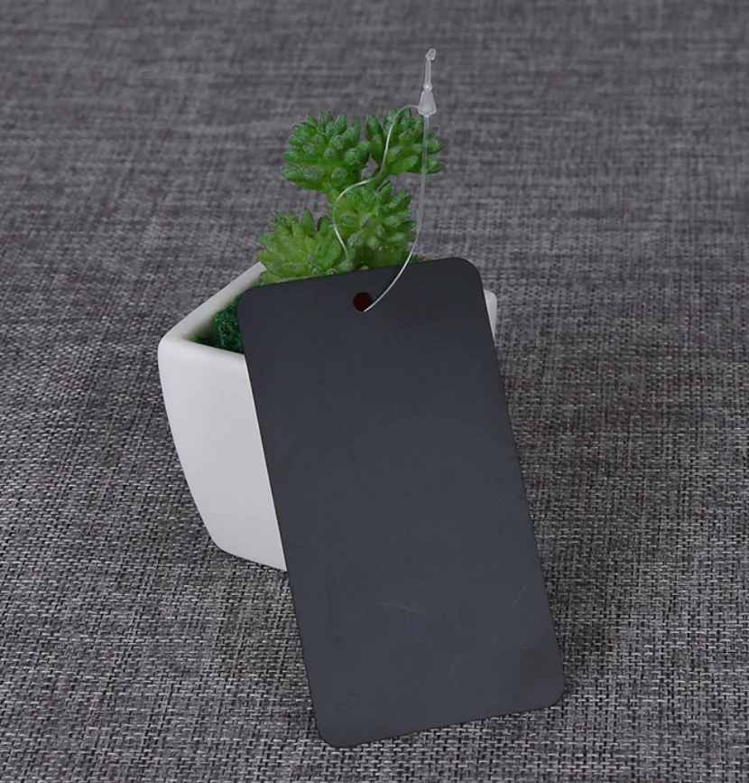 Custom color plastic card pvc  waterproof tag, Garment Hangtags