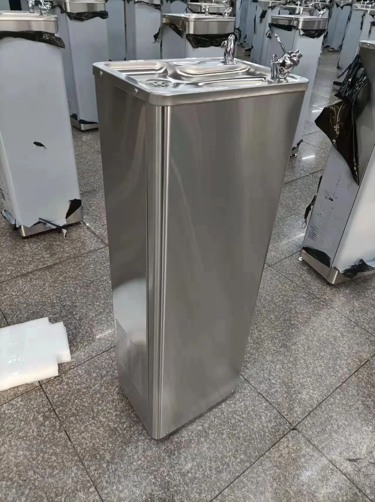 stainless steel  water dispenser hot cold drinking fountain