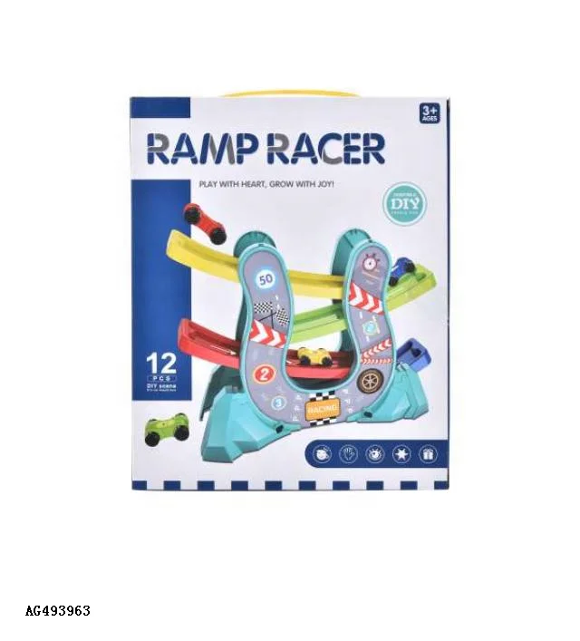 
Newest Plastic Free Wheel Orbit Car Toy For Children 