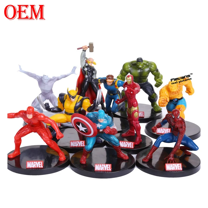 China Factory Customized DC FIgure Design 3D Plastic Figurines