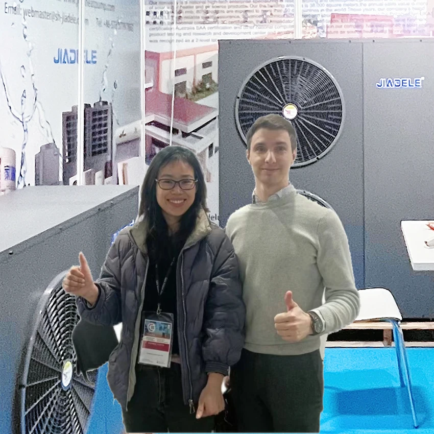 JIADELE WIFI pompa di calore aria acqua tepelne cerpadlo Bomba de calor air heat pump water heater R290 monoblock chauffe eau