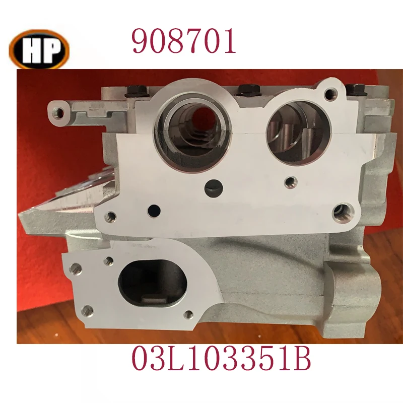 HP Auto Engine CAYA CAYD CAYE CAYC CAYB CLNA cylinder head 908701 AMC 908701 03L103351B for V-W 1.6 TDI