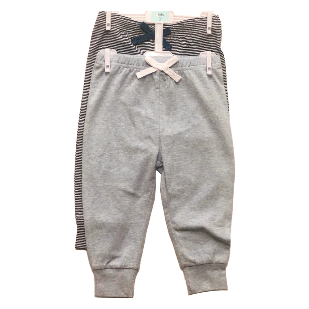 
Baby Comfortable Cotton Elastic Band Waist Pant Leggings Infants & Toddlers Breathable YARN DYED Full Length Anti-pilling Spring 