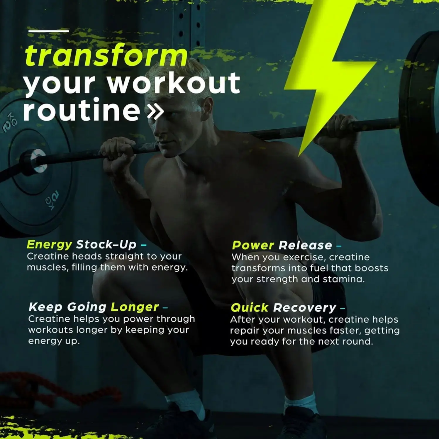 Creatine Monohydrate Gummies 6 Gram creatine for Men Women 120 Count ugar-Free Pre Workout Chews For Building Muscle