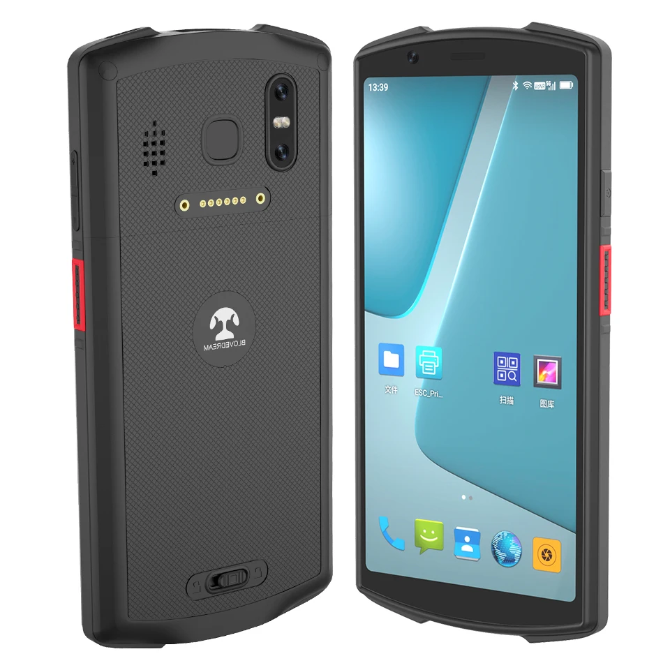 Android 10 Inventory Management 5G Wireless NFC Mobile Data Collection Terminal Durable Handheld PDA Express Scan Gun