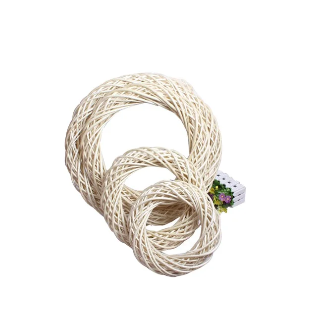 Christmas decoration handmade wicker wreaths