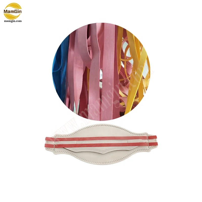 Mask Rubber Earloop Respirator Rubber Headbands TPU Head Strap for 1870 Fish Mask