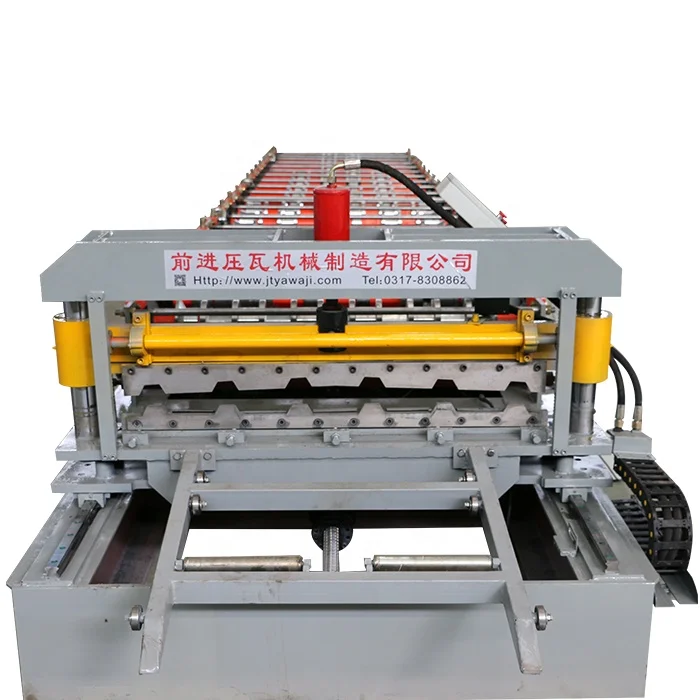 Galvanized Metal Sheet Roller Shutter Door Frame Roll Forming Machine