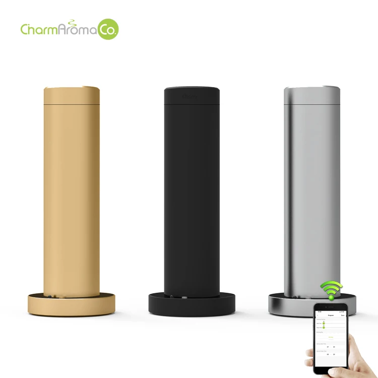 CH124 WIFI Remote Control Oil Scent Premium Aroma Diffuser for Hotel Low Noise