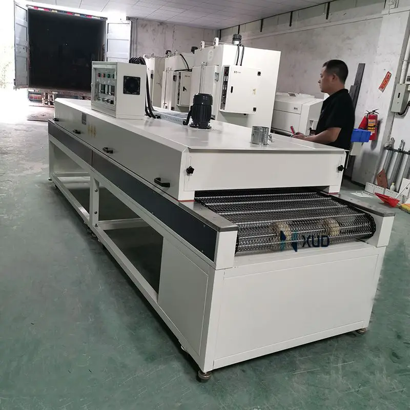 Full-automatic spray painting coating equipment Industrial special  curing tunnel furnace