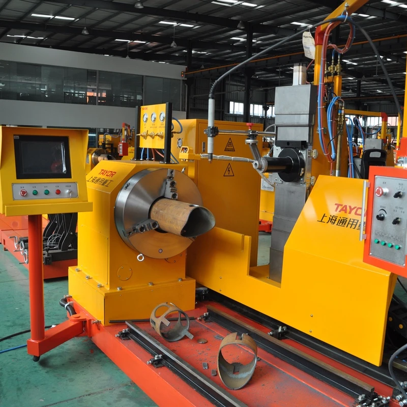 TAYOR heavy duty Cnc plasma pipe cutting machine