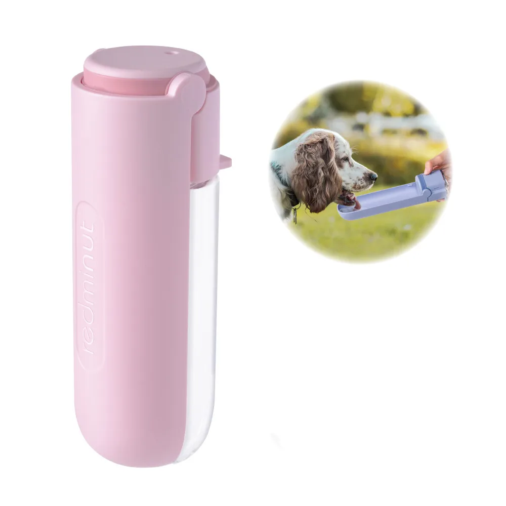 Factory Custom Pet Water Bottle Pet Supplies for dogs and Puppy Folding Outdoor Drink Cup for Walking Dog Products