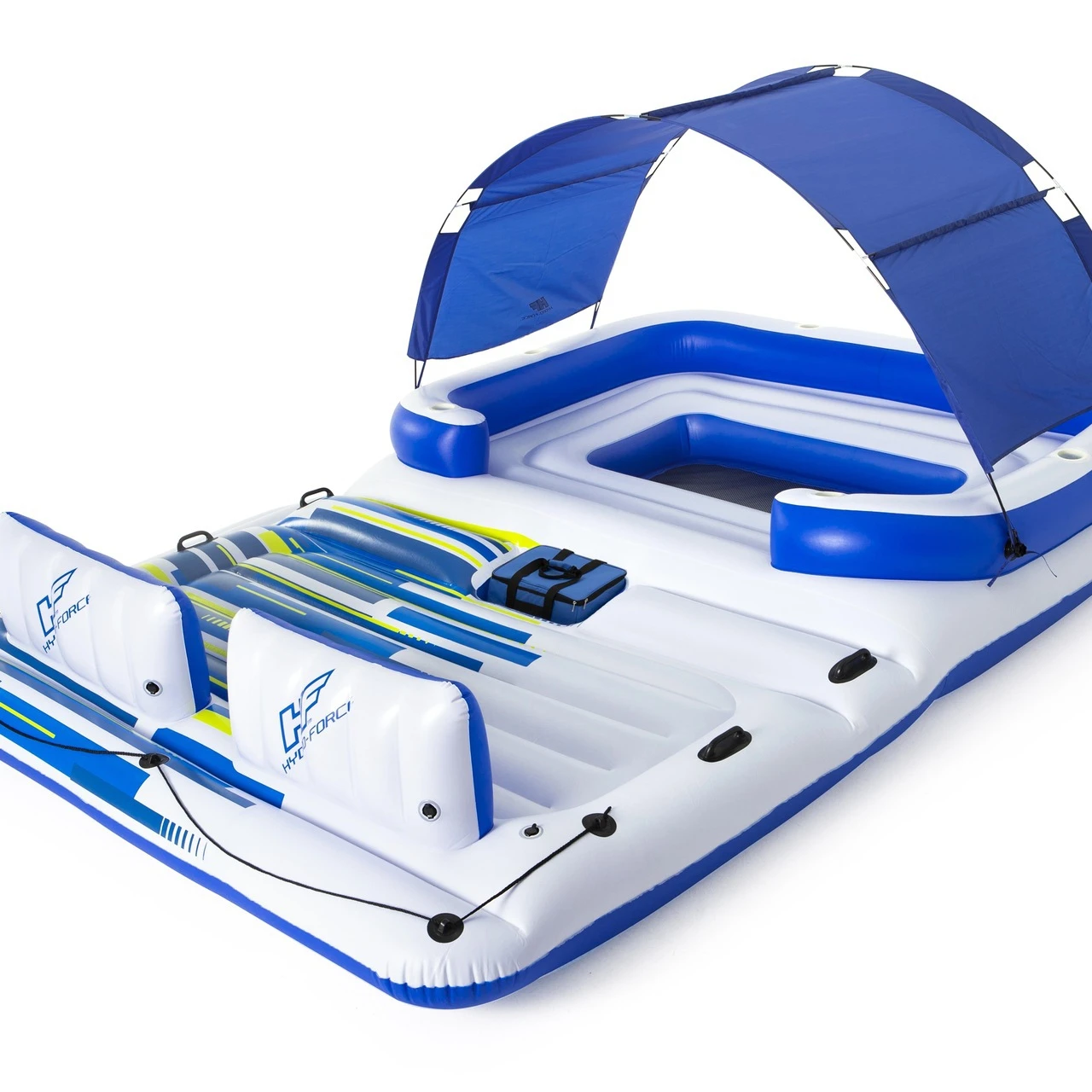 
6-8 Person Inflatable Floating Island Pool Floats 