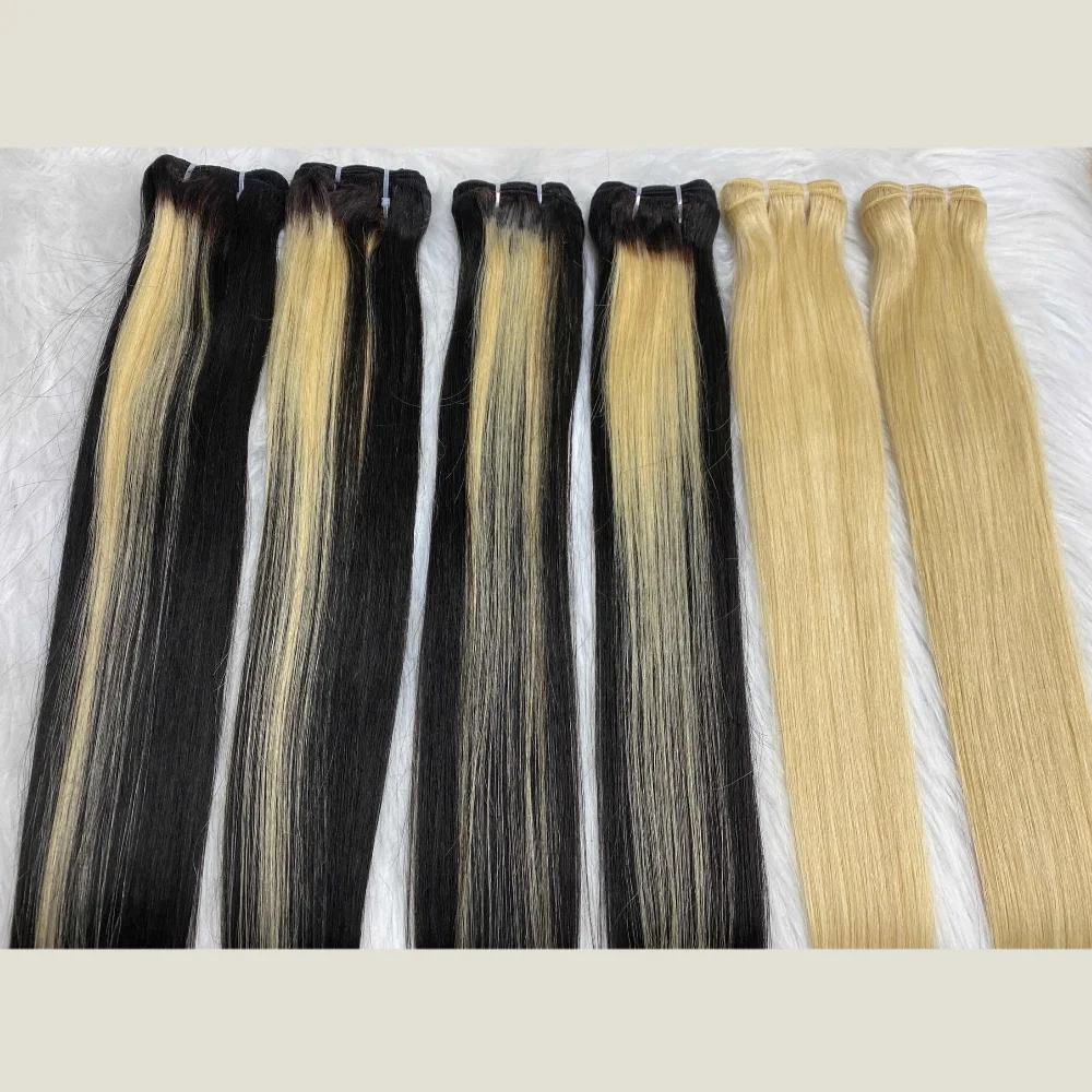 Raw vietnamese Indian temple hair bundle wholesale supplier vendor,burmese cambodian raw virgin unprocessed human hair weft