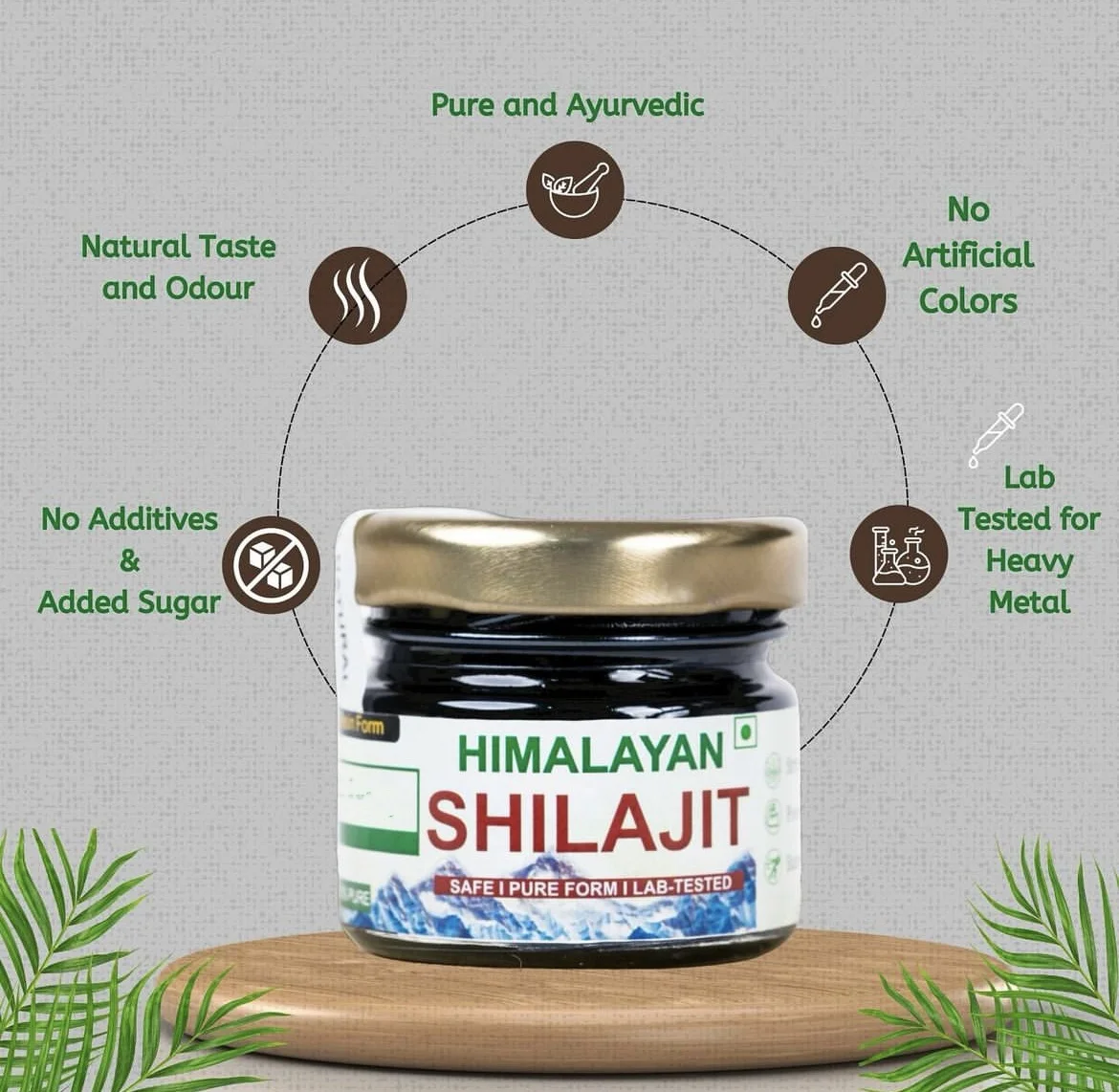 OEM/ODM Himalayan Shilajit Resin Original Siberian Supplement Gel Support Metabolism & Immune System Shilajit Resin