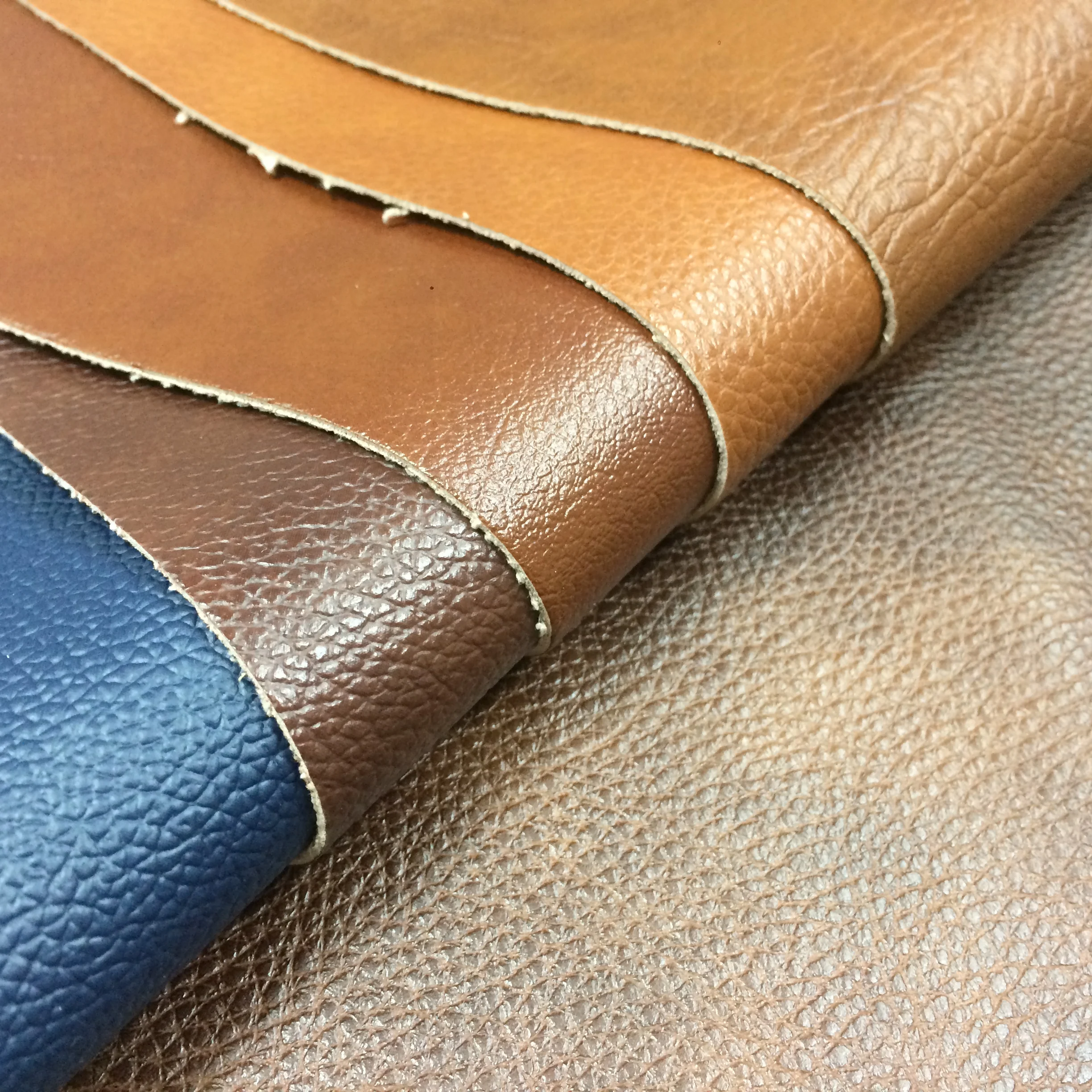 Soft Pvc Synthetic Leather Rolls For Furniture Upholstery