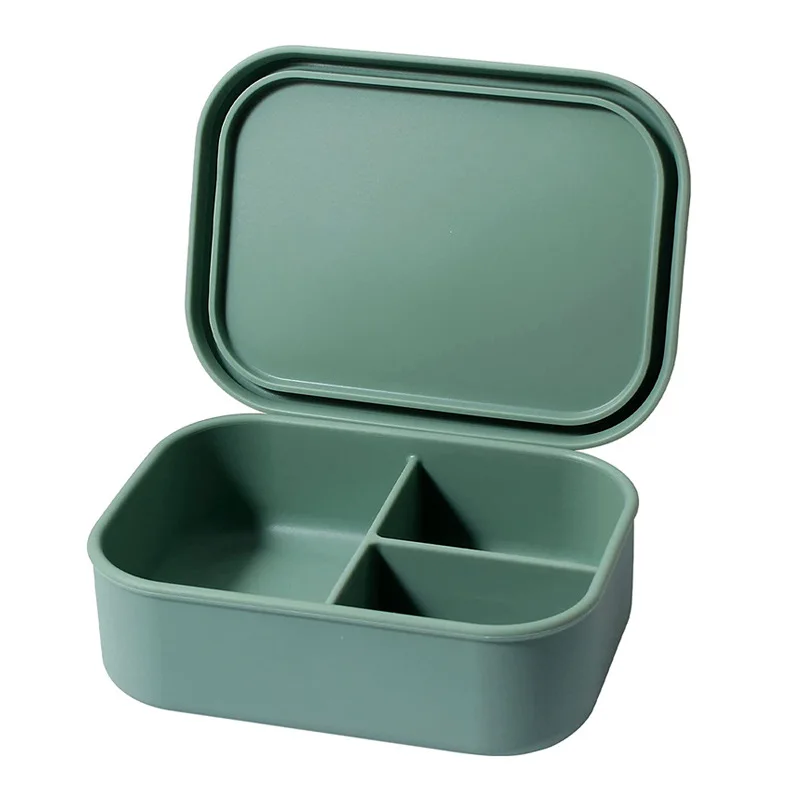 100% Food-grade Silicone Kids Bento Box With Lid Children Lunch Box Lunchbox Kids