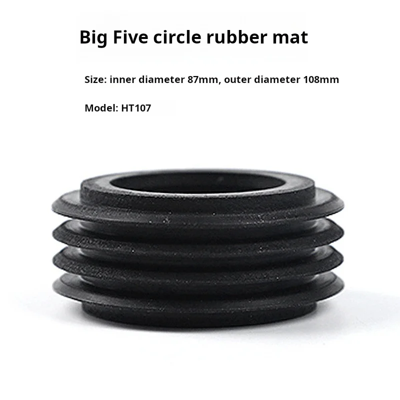 Toilet Hidden Tank Seal Rubber Bowl Gasket Sealing Ring Wall Drain Flushing Pipe Rubber Gasket Fittings