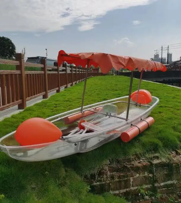 color choose New design PC Side air bag balancing device  Equipped sunshade Awning transparent boat