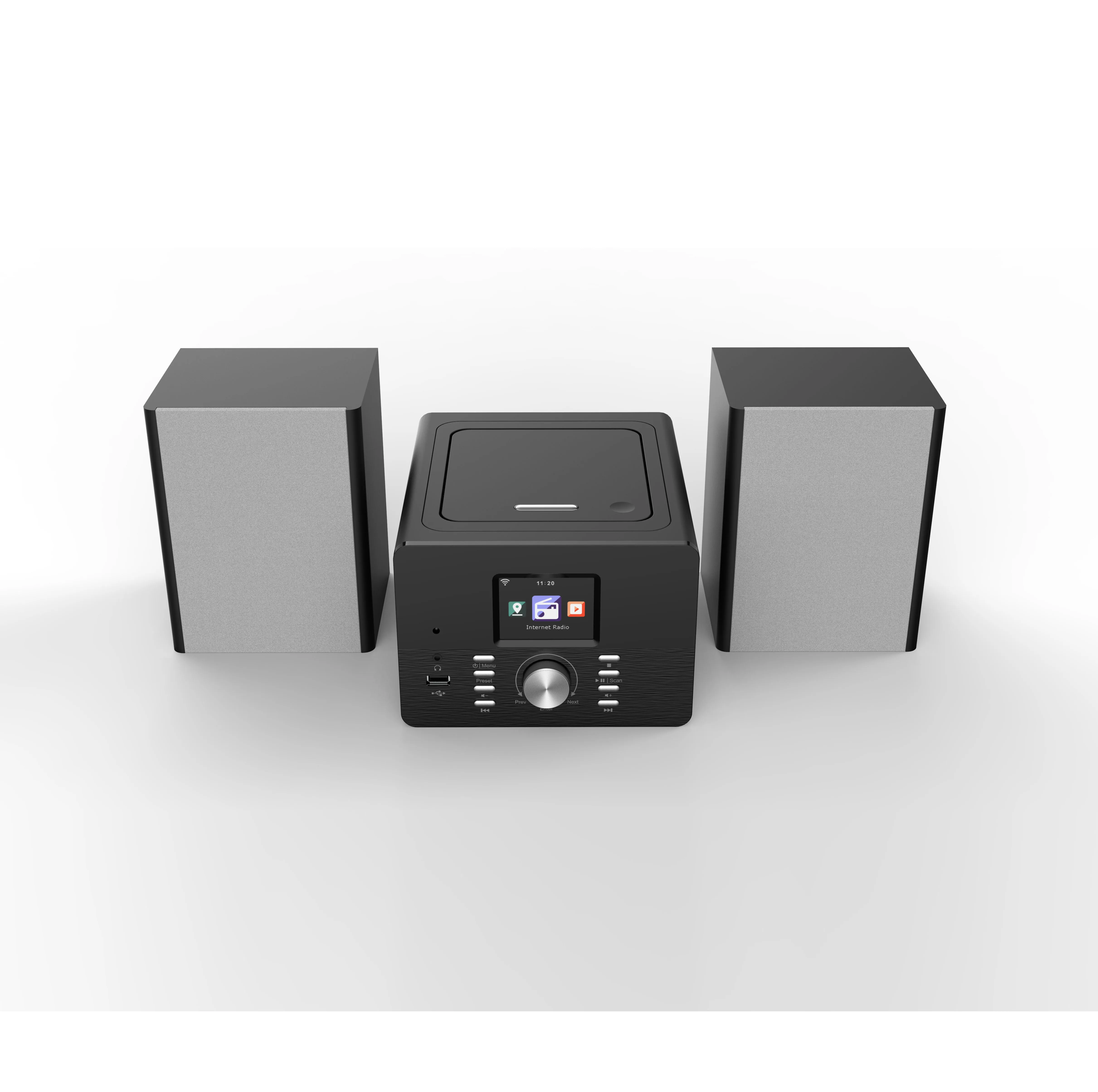 Internet Radio in Micro System Home Radio Speaker USB Strap OEM POWER Battery Style Unit Antenna