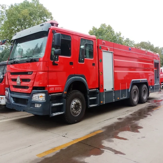 Sinotruck HOWO 6X4 Left/Right hand drive 18000L Large Capacity Water Foam Fire Truck