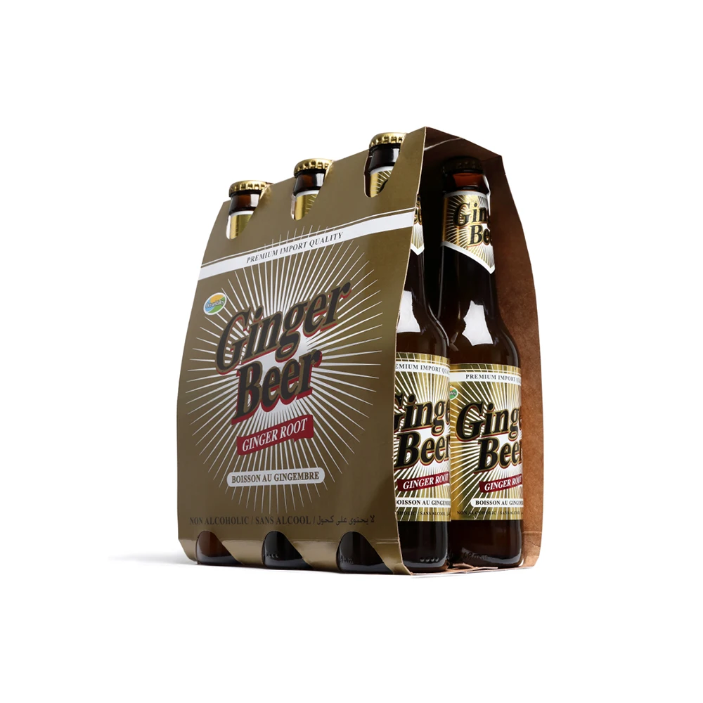 Non-Alcoholic Ginger Beer Fresh Taste Bottled Soft Drink Flavored Drinks Beer Refreshing Beverage In Bulk