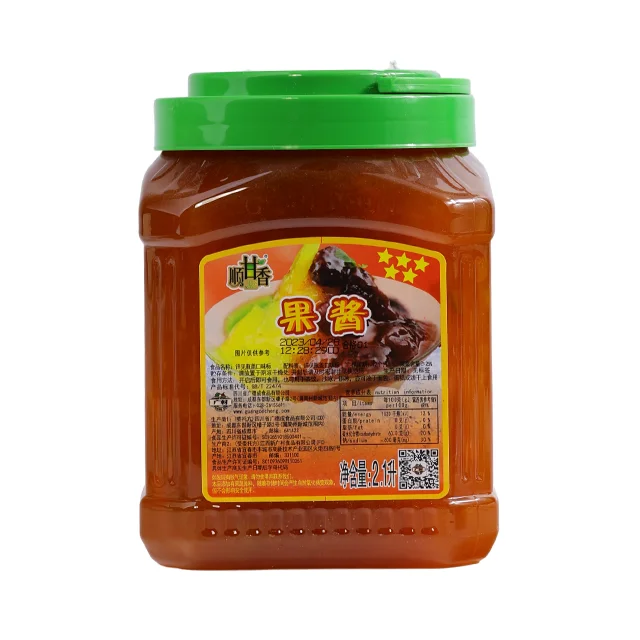 Оптовая продажа низкая цена высококачественное органическое варенье манго в 2 1 литрах здорового варенья