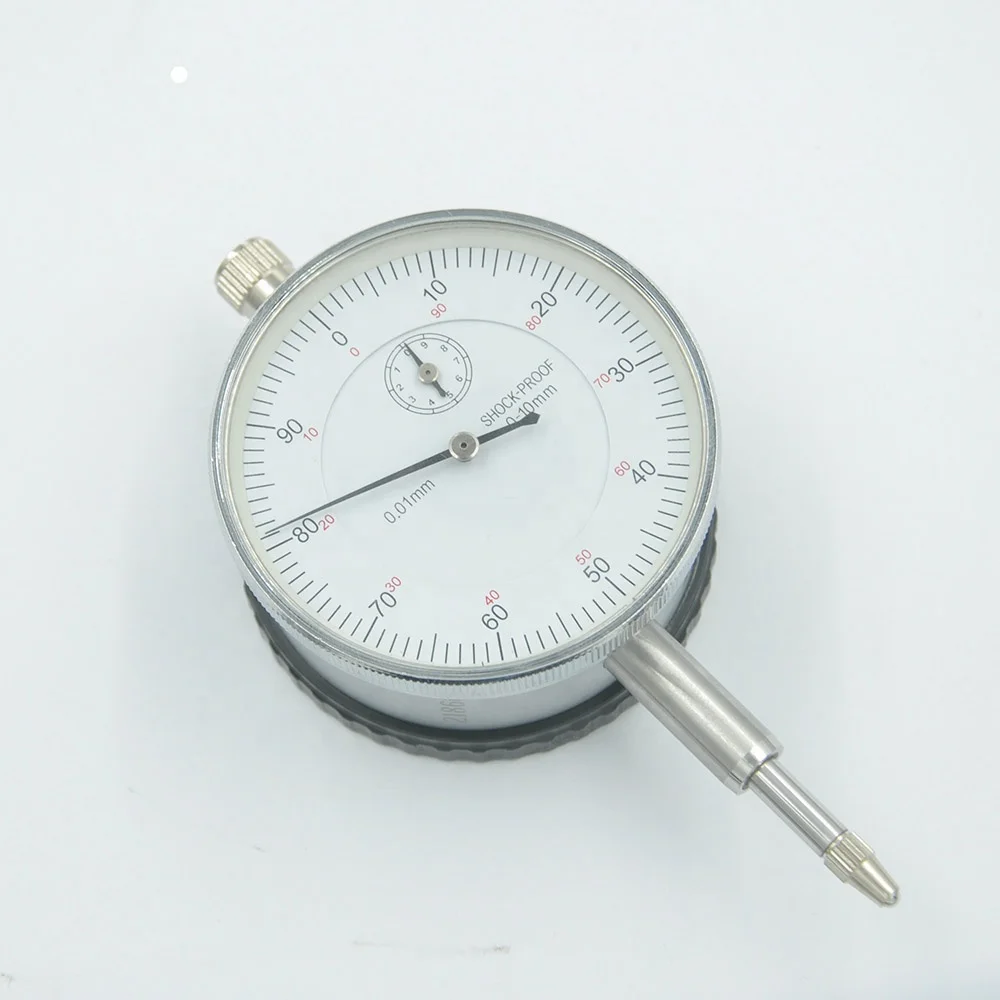 Double-Faced Dial Indicator 0-10mm Two Face Dial Indicator Dial Gauge Clock Gauge