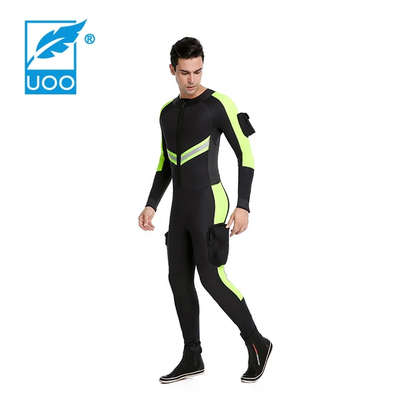 UOO Hot Sales Neoprene Firmen Rescue Suit With Reflective Print