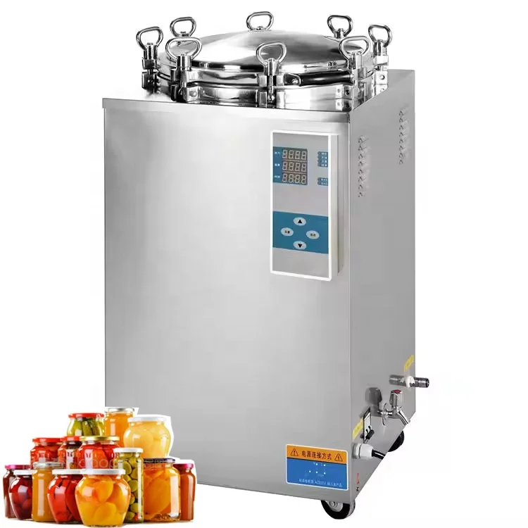 Автоклавы высокого уровня безопасности 35l 100l 150l Dw-b вертикальные паровые стерилизаторы давления автоклавы