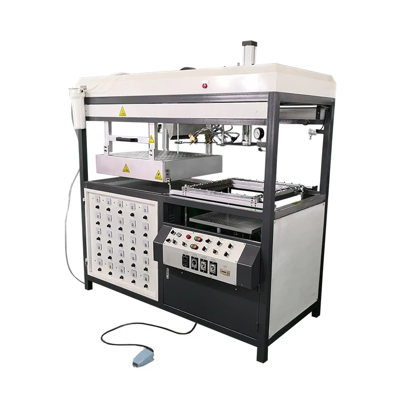 Popular blister thermo vacuum forming machine for food box