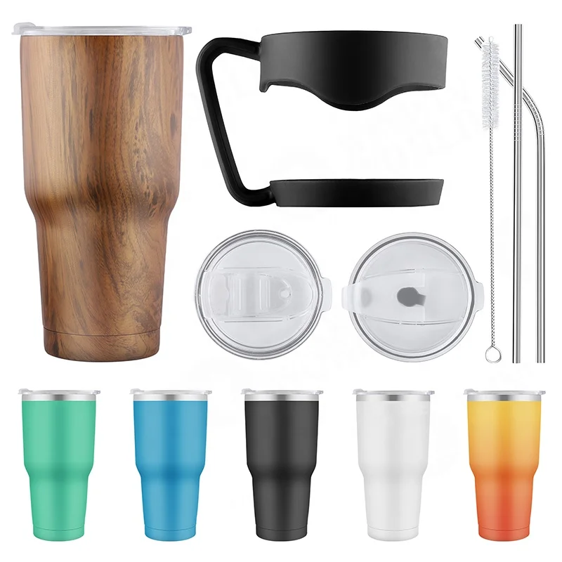 20oz Outdoor Custom Patterns Insulated Coffee Tea  Stainless Steel Tumbler Wholesale