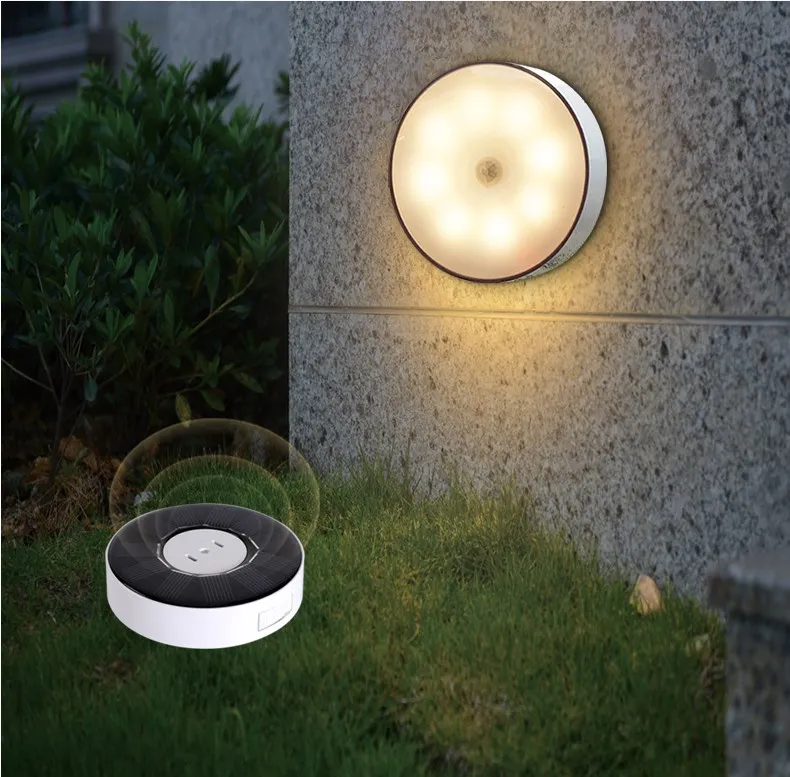 2021 New Design hot sale Wireless LED Body Motion Sensor Closet Lights Rechargeable Magnet LED Night Light