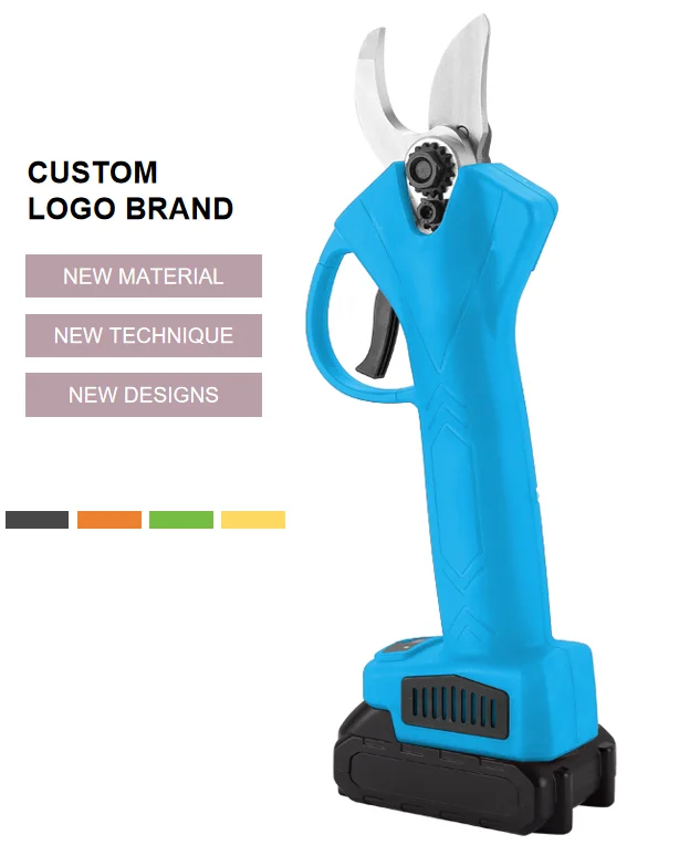 Lithium Electric Cordless Tree Cutter Pruning Scissors Battery Powered Garden Tools Power Shears