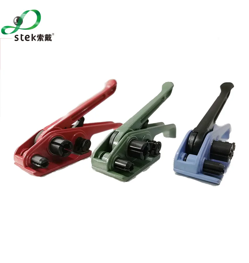 
 Высококачественный инструмент для упаковки ПП/ПЭТ, ручная упаковочная машина, натяжитель ремня ПЭТ Красного/синего цвета H33  