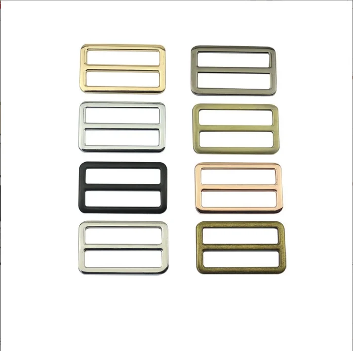 Hot Selling Adjustable Webbing Slider Colorful 1 Inch Buckle 25mm Pin Buckle Metal Adjustable Strap