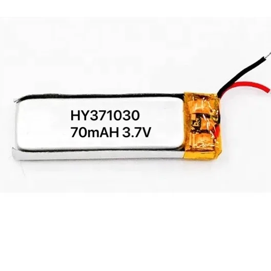 
Hot sale 371030 3.7v 70 80mah Lithium Polymer Battery batteries battery for voice box 