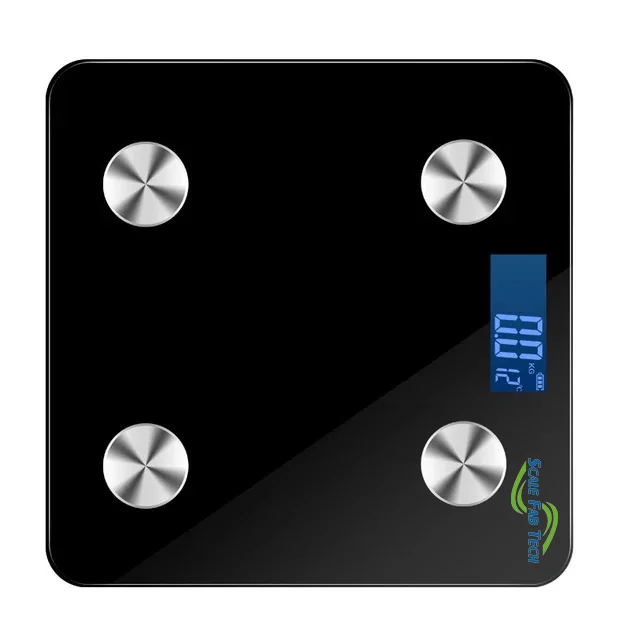 Home Bluetooth Bathroom Digital Body Fat Scale, LED LCD Display Body Fat Scale