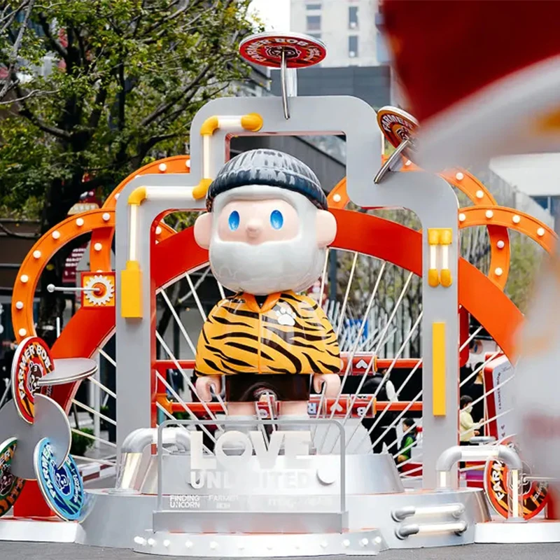 D051A Factory Customization cartoon image IP art display Sculpture Outdoor large-scale Decoration Shopping Mall Figure statues