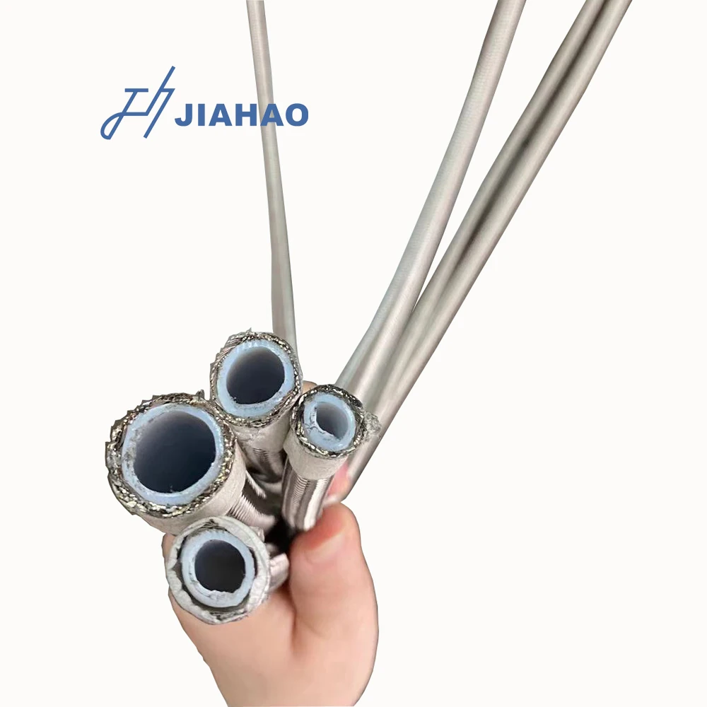 stainless steel flexible hose ptfe R14 hose