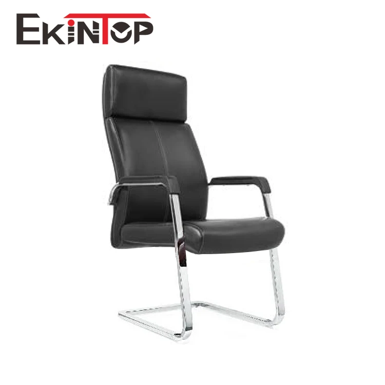 Low price visitor chair reception office conference room chair leather