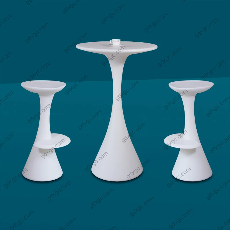 Patio Bar Outdoor garden Bar Furniture Set w/ Table & 2 Stools