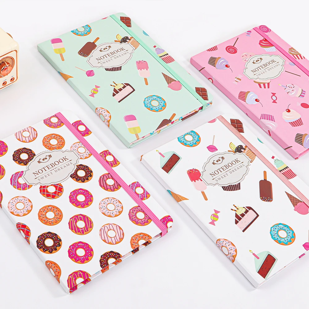 Оптовая продажа блокноты Sweet Dream на заказ размера A5 A6 A7 с цветным