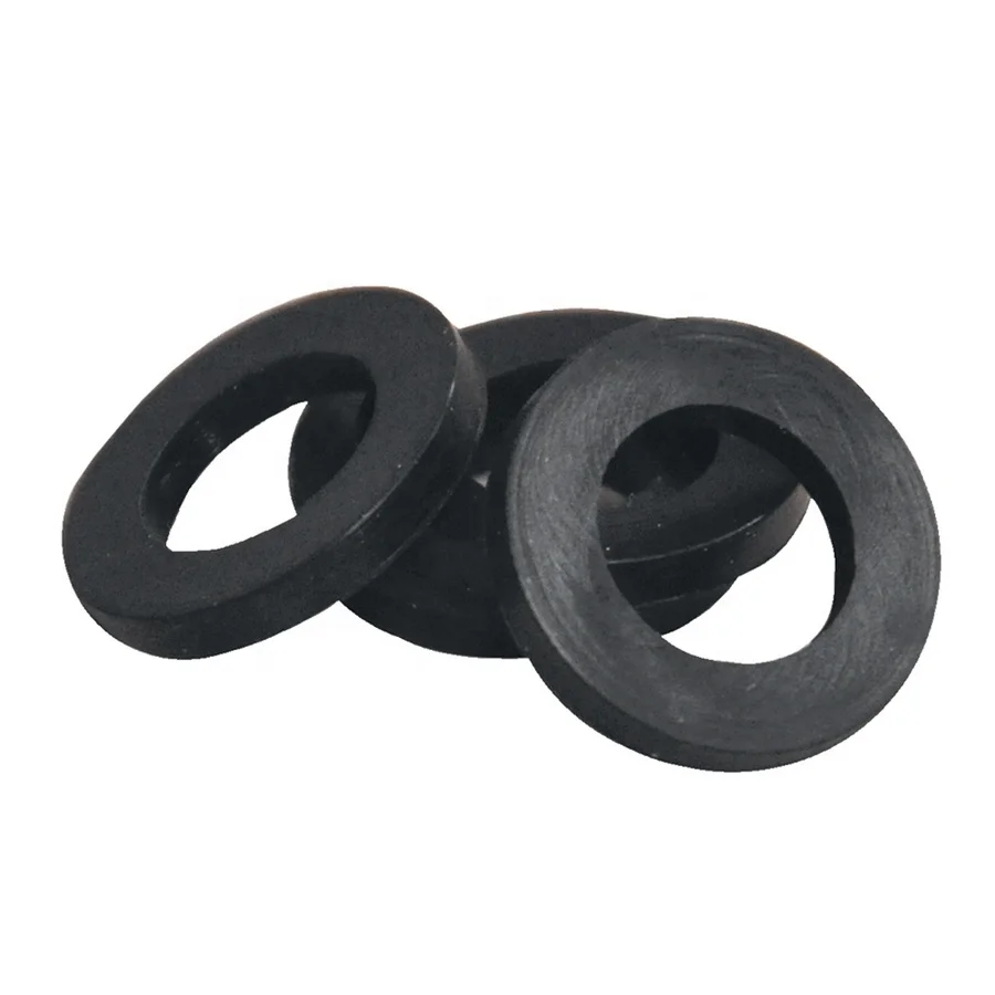 OEM custom moulding food grade nbr silicone natural epdm round flat waterproof black rubber ring gasket rubber seals
